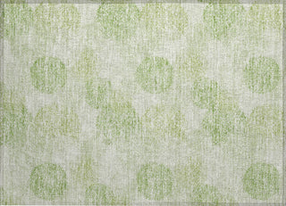 Piper Looms Chantille Circles ACN977 Aloe Machine Washable Area Rug Scatter Main Image