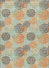 Piper Looms Chantille Circles ACN977 Beige Machine Washable Area Rug main image