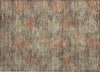 Piper Looms Chantille Circles ACN977 Brown Machine Washable Area Rug Scatter Main Image