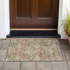 Piper Looms Chantille Circles ACN977 Brown Machine Washable Area Rug Scatter Outdoor Lifestyle Image Feature