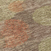Piper Looms Chantille Circles ACN977 Brown Machine Washable Area Rug Swatch Image