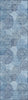 Piper Looms Chantille Circles ACN977 Denim Machine Washable Area Rug Runner Main Image