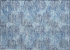 Piper Looms Chantille Circles ACN977 Denim Machine Washable Area Rug Scatter Main Image