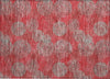 Piper Looms Chantille Circles ACN977 Red Machine Washable Area Rug Scatter Main Image