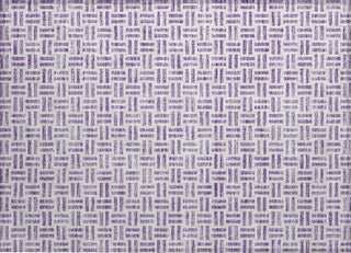 Piper Looms Chantille Geometric ACN978 Lavender Machine Washable Area Rug Scatter Main Image