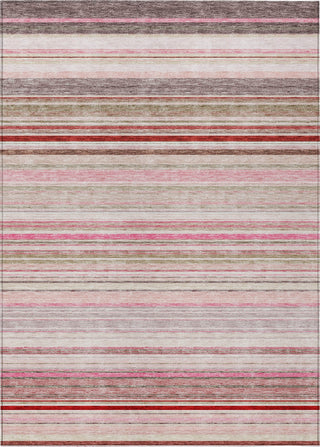 Piper Looms Chantille Stripes ACN979 Pink Machine Washable Area Rug main image