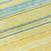 Piper Looms Chantille Stripes ACN979 Yellow Machine Washable Area Rug Swatch Image