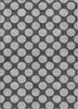 Piper Looms Chantille Circles ACN980 Charcoal Machine Washable Area Rug main image