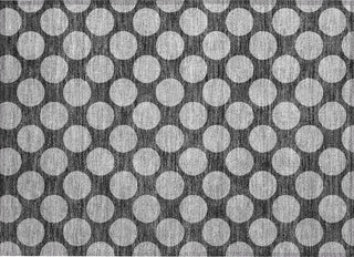 Piper Looms Chantille Circles ACN980 Charcoal Machine Washable Area Rug Scatter Main Image