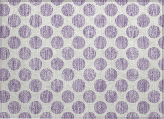 Piper Looms Chantille Circles ACN980 Lavender Machine Washable Area Rug Scatter Main Image