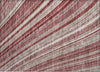 Piper Looms Chantille Stripes ACN981 Garnet Machine Washable Area Rug Scatter Main Image