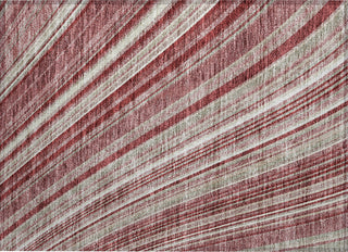 Piper Looms Chantille Stripes ACN981 Garnet Machine Washable Area Rug Scatter Main Image