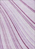 Piper Looms Chantille Stripes ACN981 Lavender Machine Washable Area Rug main image