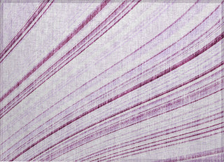 Piper Looms Chantille Stripes ACN981 Lavender Machine Washable Area Rug Scatter Main Image