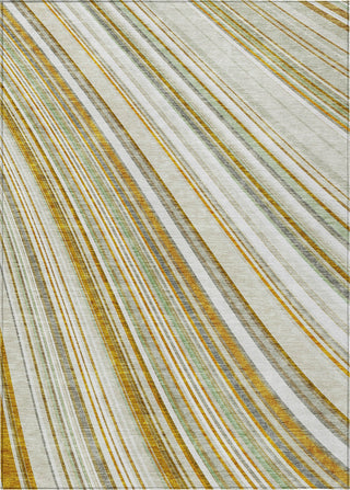 Piper Looms Chantille Stripes ACN981 Linen Machine Washable Area Rug main image