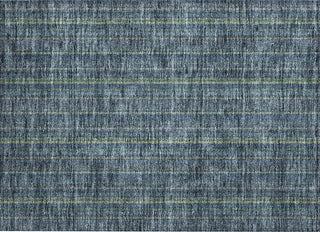 Piper Looms Chantille Stripes ACN982 Blue Machine Washable Area Rug Scatter Main Image