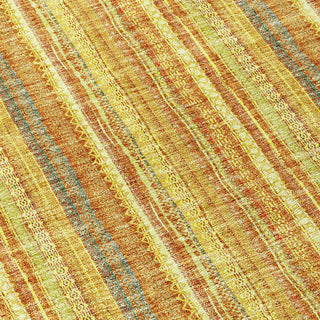 Piper Looms Chantille Stripes ACN982 Honey Machine Washable Area Rug Swatch Image