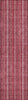 Piper Looms Chantille Stripes ACN982 Pink Machine Washable Area Rug Runner Main Image