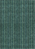 Piper Looms Chantille Stripes ACN982 Teal Machine Washable Area Rug main image