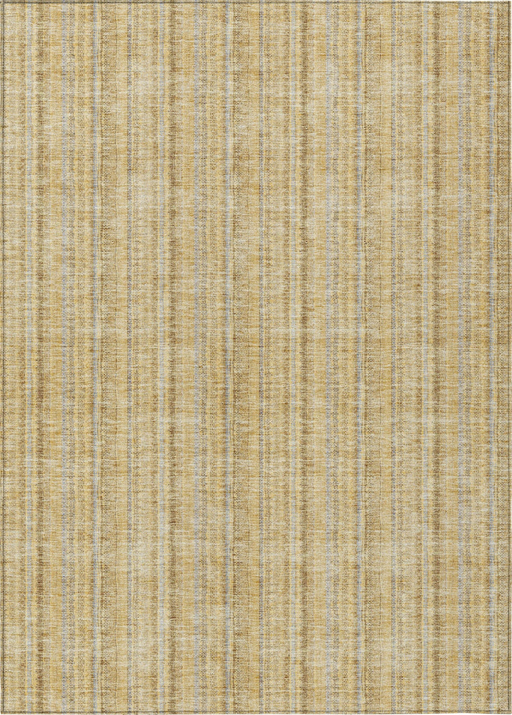 Piper Looms Chantille Stripes ACN982 Wheat Machine Washable Area Rug main image
