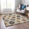 Piper Looms Chantille Southwest ACN983 Beige Machine Washable Area Rug Lifestyle Image Feature