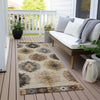 Piper Looms Chantille Southwest ACN983 Beige Machine Washable Area Rug Runner Outdoor Lifestyle Image Feature