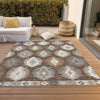 Piper Looms Chantille Southwest ACN983 Brown Machine Washable Area Rug Outdoor Lifestyle Image Feature