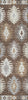 Piper Looms Chantille Southwest ACN983 Brown Machine Washable Area Rug Runner Main Image