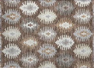 Piper Looms Chantille Southwest ACN983 Brown Machine Washable Area Rug Scatter Main Image