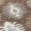 Piper Looms Chantille Southwest ACN983 Brown Machine Washable Area Rug Swatch Image