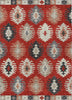 Piper Looms Chantille Southwest ACN983 Red Machine Washable Area Rug main image