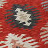 Piper Looms Chantille Southwest ACN983 Red Machine Washable Area Rug Swatch Image