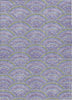Piper Looms Chantille Circles ACN984 Lavender Machine Washable Area Rug main image