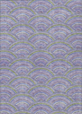 Piper Looms Chantille Circles ACN984 Lavender Machine Washable Area Rug main image