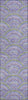 Piper Looms Chantille Circles ACN984 Lavender Machine Washable Area Rug Runner Main Image