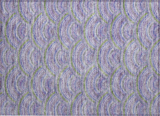 Piper Looms Chantille Circles ACN984 Lavender Machine Washable Area Rug Scatter Main Image