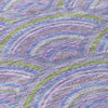 Piper Looms Chantille Circles ACN984 Lavender Machine Washable Area Rug Swatch Image