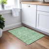 Piper Looms Chantille Circles ACN984 Sage Machine Washable Area Rug Scatter Lifestyle Image Feature