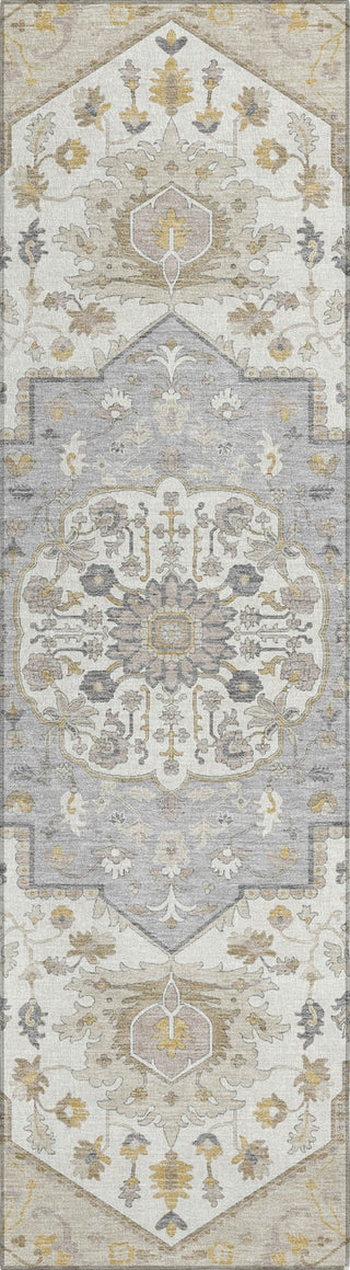 Piper Looms Chantille Oriental ACN985 Beige Machine Washable Area Rug Runner Main Image