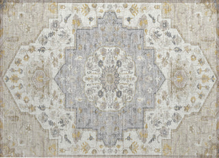 Piper Looms Chantille Oriental ACN985 Beige Machine Washable Area Rug Scatter Main Image