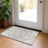Piper Looms Chantille Oriental ACN985 Ivory Machine Washable Area Rug Scatter Lifestyle Image Feature