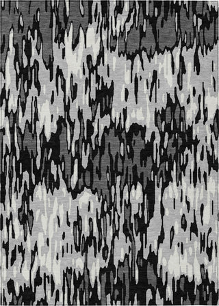 Piper Looms Chantille Stripes ACN986 Gray Machine Washable Area Rug main image