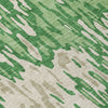 Piper Looms Chantille Stripes ACN986 Green Machine Washable Area Rug Swatch Image