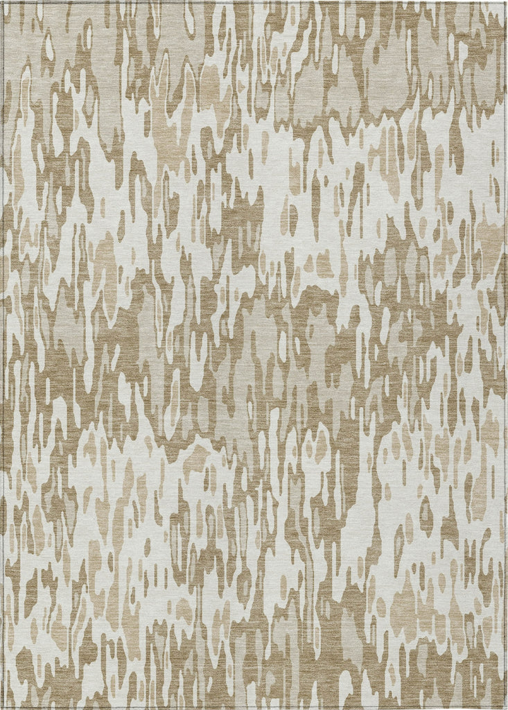 Piper Looms Chantille Stripes ACN986 Ivory Machine Washable Area Rug main image