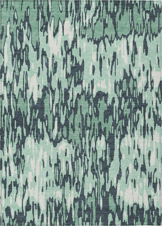 Piper Looms Chantille Stripes ACN986 Sage Machine Washable Area Rug main image