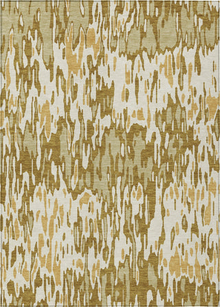 Piper Looms Chantille Stripes ACN986 Wheat Machine Washable Area Rug main image