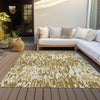 Piper Looms Chantille Stripes ACN986 Wheat Machine Washable Area Rug Outdoor Lifestyle Image Feature