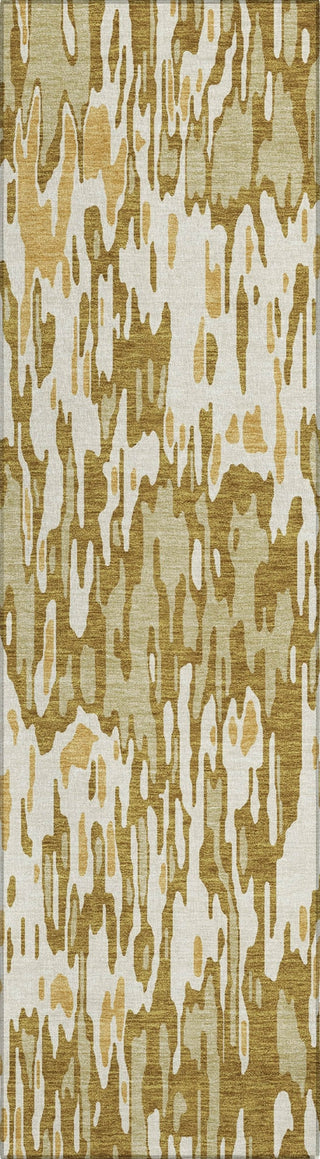 Piper Looms Chantille Stripes ACN986 Wheat Machine Washable Area Rug Runner Main Image