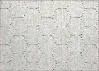 Piper Looms Chantille Geometric ACN987 Linen Machine Washable Area Rug Scatter Main Image