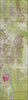 Piper Looms Chantille Abstract ACN989 Lime Machine Washable Area Rug Runner Main Image